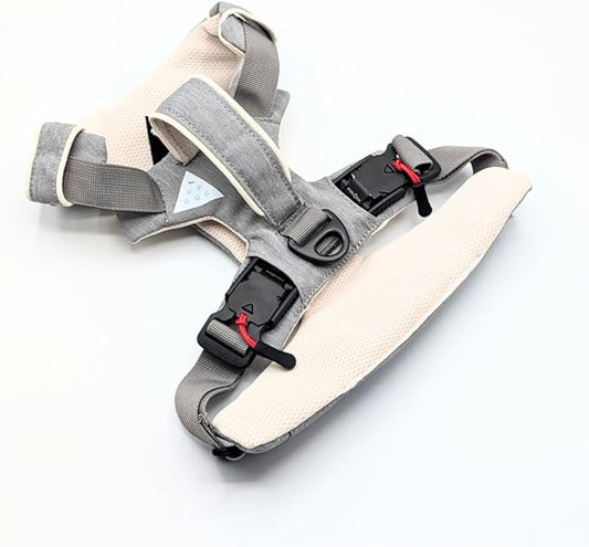 Effortless No-Pull Dog Harness with Magnetic Buckle – One-Hand On/Off Comfort Fit for Small, Medium & Large Breeds | Soft Padded, Adjustable, and Durable by Up Dog Shop (Small)