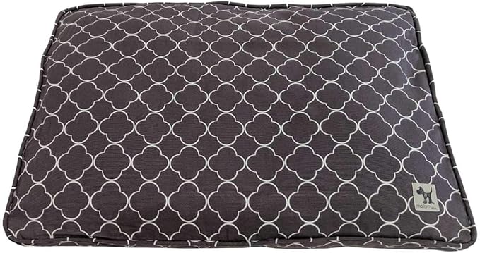 Molly Mutt Dog Crate Pad Cover, 100% Cotton Canvas Cover for Dog or Puppy Crate Bed, Durable, Washable, and Free of Harmful Chemicals, Pre-Shrunk, 42"x28"x2.5", Clark Gable
