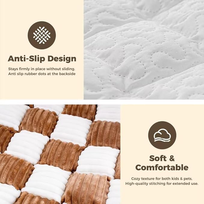 Couch Covers for Dogs, Washable Sofa Couch Cover for Pet, Couchs Covers for Cushion Sofa Pet Friendly, Non Slip Sofa Cover (27.6''*70.9''/60 x 180cm) Thickened Version