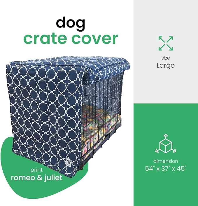 Molly Mutt Romeo & Juliet 54" Crate Cover