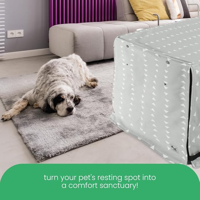 Molly Mutt be Still 54" Crate Cover