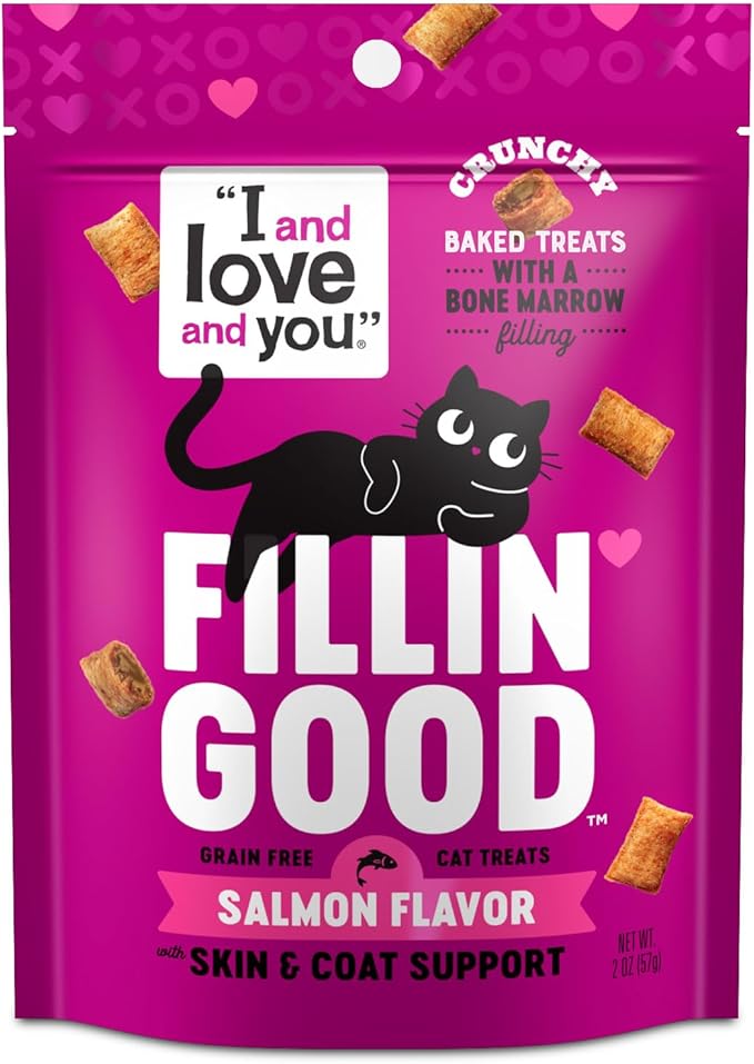 Fillin Good Salmon Flavor with Skin & Coat Support 2 oz (Pack of 6)