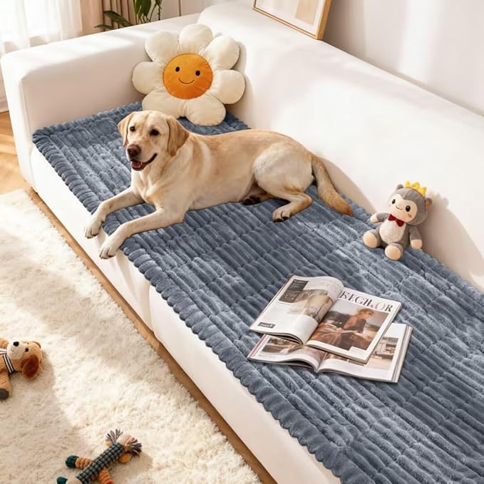 Couch Covers for Dogs, Washable Sofa Couch Cover for Pet, Couchs Covers for Cushion Sofa Pet Friendly, Non Slip Sofa Cover (27.6''*82.7''/60 x 210cm)