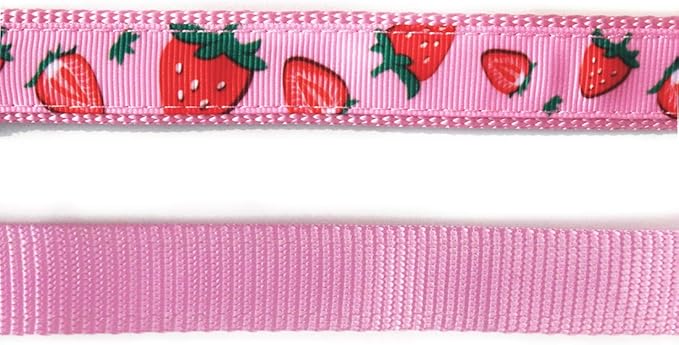 azuza Dog Collar Bow tie, Lovely Pink Dog Collars with Bowtie Large Dogs