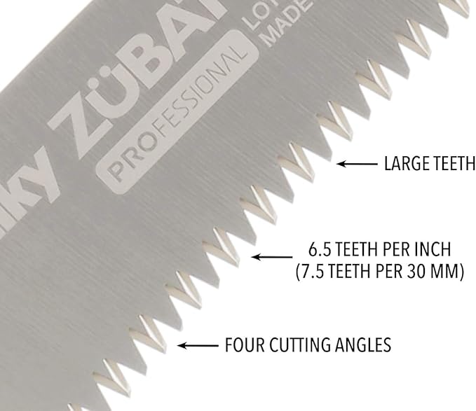 Silky ZUBAT Professional Curved Hand Saw 390mm Large Teeth (270-39)