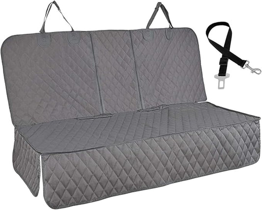 Honest Dog Car Seat Covers, Dog seat Cover with Side Flap for Cars, Trucks, and Suv's - Waterproof & Nonslip Pet Seat Cover for Backseat