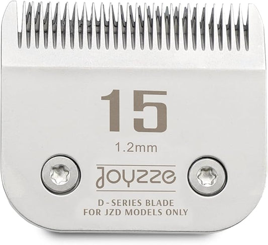 D Series Clippers Blades - Premium Quality, Compatible with Piranha Clippers Only - Achieve Professional Pet Grooming,Ideal for Trimming and All Hair Types -Dog Grooming Blades (D Series #15)