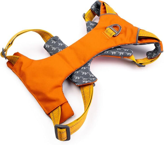 Winchester Pet No-Pull Adjustable Soft Padded Dog Vest Harness with Reflective Stitching, Hawaiian Sunset, Large