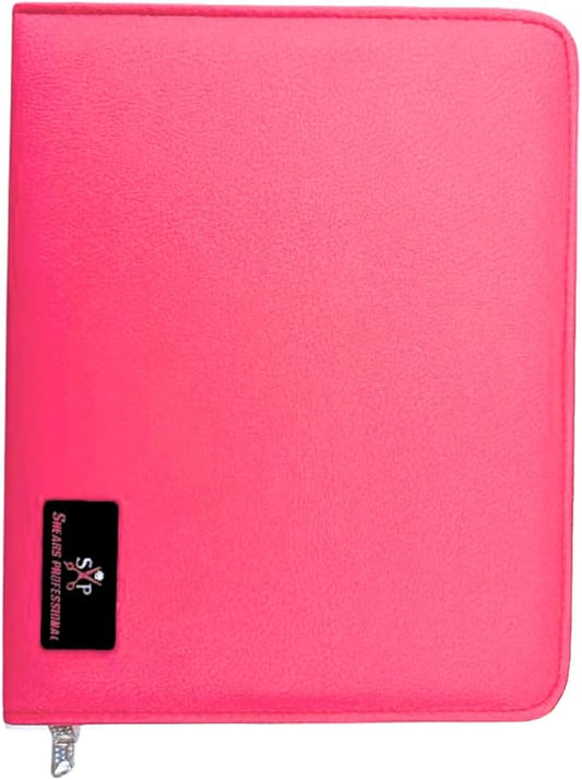 Case Holds 10 Grooming or Beauty Shears (PINK)