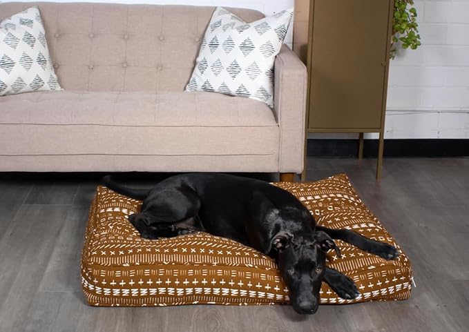 Molly Mutt Small Dog Bed Cover - Everywhere - Measures 22"X27"X5"- 100% Cotton - Durable - Breathable - Sustainable - Machine Washable Dog Bed Cover