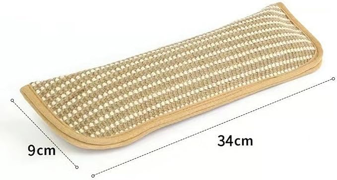 Catnip Kicker Pillow for Cats, Interactive Catnip Chew Toy, 13.4" Sisal Kicker Toy with 6000mg Organic Blend, Durable Bite-Resistant Kicking Toy for Indoor Cats & Kittens (1, Large)
