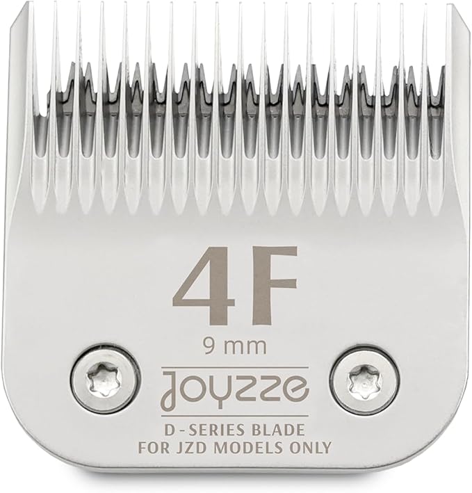D Series Clippers Blades - Premium Quality, Compatible with Piranha Clippers Only - Achieve Professional Pet Grooming,Ideal for Trimming and All Hair Types -Dog Grooming Blades (D Series 4F)