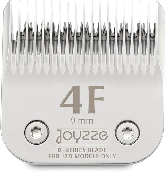 D Series Clippers Blades - Premium Quality, Compatible with Piranha Clippers Only - Achieve Professional Pet Grooming,Ideal for Trimming and All Hair Types -Dog Grooming Blades (D Series 4F)
