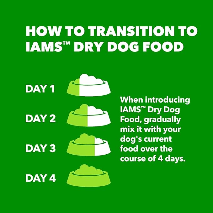 IAMS Proactive Health Large Breed Adult Dry Dog Food with Real Chicken, 30 lb. Bag