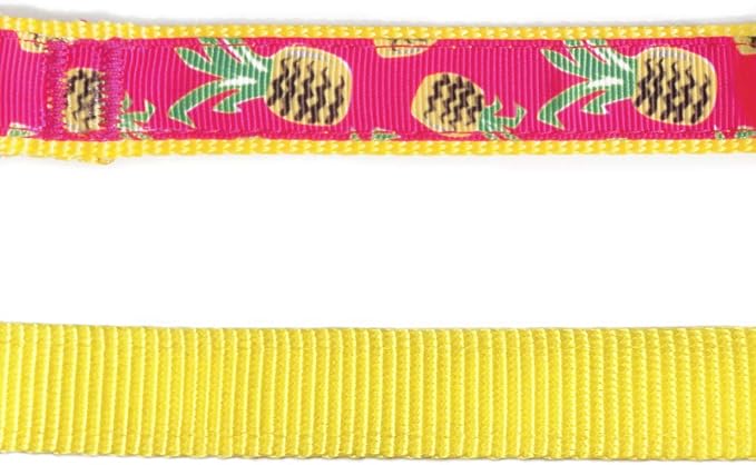 azuza Bowtie Dog Collar, Soft & Comfy Dog Collar with Bow, Fun Patterns & Bright Color for Medium Dogs