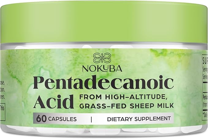 Pentadecanoic Acid 300mg 120 Capsules