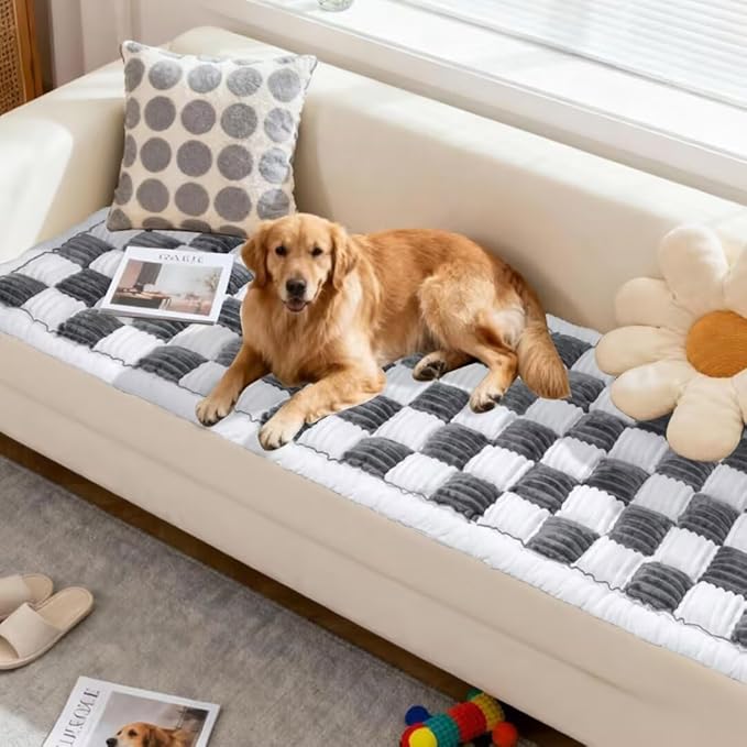 Couch Covers for Dogs, Washable Sofa Couch Cover for Pet, Couchs Covers for Cushion Sofa Pet Friendly, Non Slip Sofa Cover (27.6''*82.7''/60 x 210cm) Thickened Version