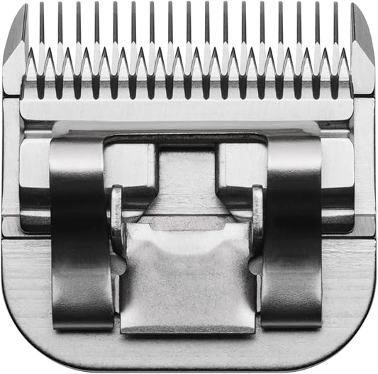 Andis 72615 Ultra Edge Detachable Dog Clipper Blade – Carbon-Infused Steel, Long-Lasting Sharp Edges with Deep Teeth, Removes Hair 3/8-Inch (9.5 mm) - Fits AG, AGC, BDC Models - Size-4 FC, Chrome