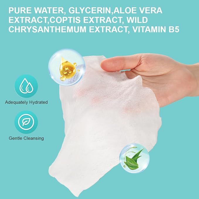 Pet Wipes 160 Count Dog Cleaning Wipe Gentle Paw Wipes for Grooming Ears, Body and Butt, 15 x 18CM