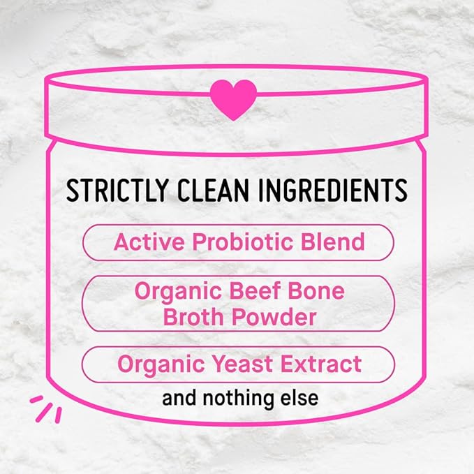 Koby Dog Probiotic Powder – Made with Clean USDA Organic Ingredients for Gut, Digestive, Skin & Immunity – Dog Food Topper - Vet Preferred Probiotics for Dogs of All Ages – 7 Billion CFUs, 60 Servings