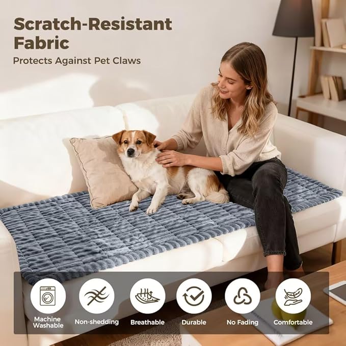 Couch Covers for Dogs, Washable Sofa Couch Cover for Pet, Couchs Covers for Cushion Sofa Pet Friendly, Non Slip Sofa Cover (27.6''*70.9''/60 x 180cm)