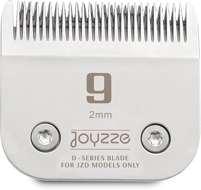 D Series Clippers Blades - Premium Quality, Compatible with Piranha Clippers Only - Achieve Professional Pet Grooming,Ideal for Trimming and All Hair Types -Dog Grooming Blades (D Series #9)