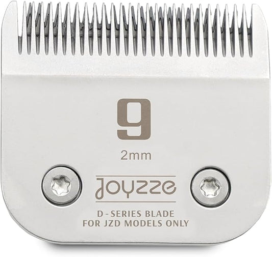 D Series Clippers Blades - Premium Quality, Compatible with Piranha Clippers Only - Achieve Professional Pet Grooming,Ideal for Trimming and All Hair Types -Dog Grooming Blades (D Series #9)