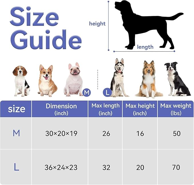 A 4 Pet Soft Dog Crate 30 Inch Small Portable Collapsible Pet Travel Kennel, 3-Door Lockable Zippers & Reinforced Steel Frame, Easy Setup, Mesh Panels — Ideal for SUV, Car, Camping & Home Use