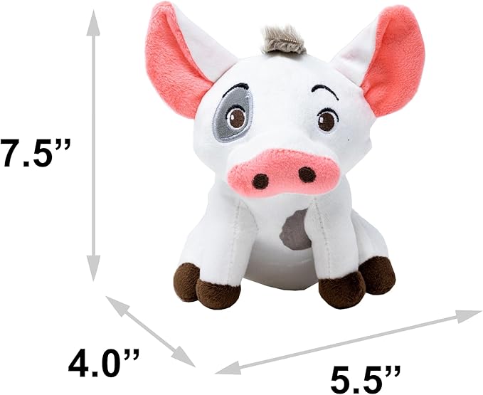 Buckle-Down Disney Dog Toy, Moana Pua Full Body Sitting Pose, Plush