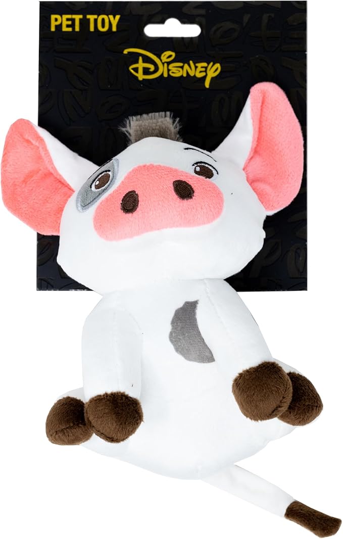 Buckle-Down Disney Dog Toy, Moana Pua Full Body Sitting Pose, Plush