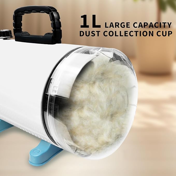 Dog Vacuum & Dryer for Shedding Grooming,5.2HP/ 3800W Dog Grooming Kit,Adjustable Speed and Temperature with 5 Nozzles