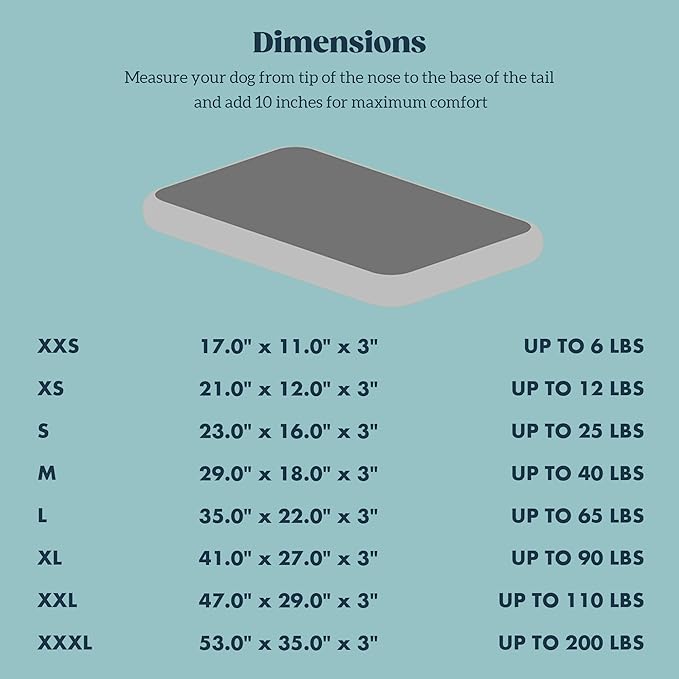 Cybarmour Chew Proof Dog Bed - Orthopedic Indestructible Dog Crate Pad - Outdoor Waterproof Kennel Mat for Aggressive Chewers - Small Breeds & Fits 24-Inch Crate - 23"x16", Limestone