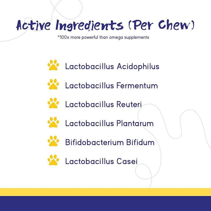 PupGrade 2-Pack Calming and Digestive Support Chews for Dogs - Natural Muscle Relaxant - Prebiotic and Probiotic Supplement with Enzyme Blend - 120 Chews Total