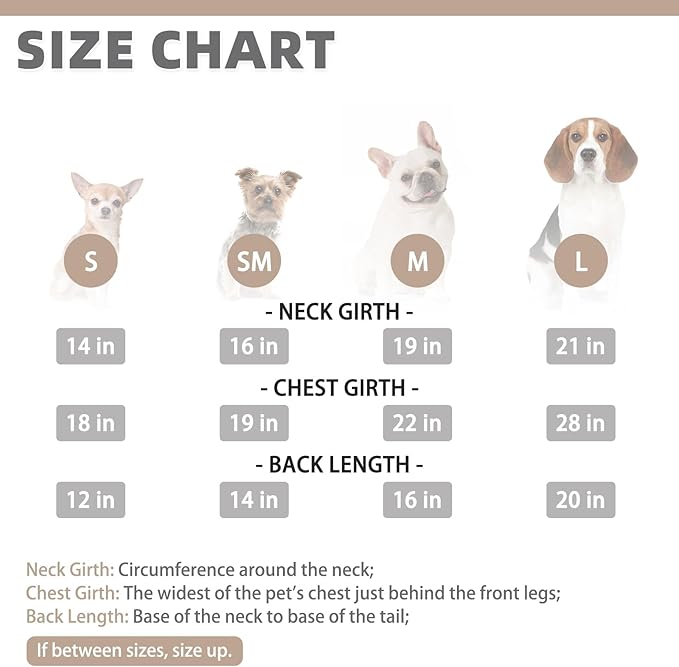 KOOLTAIL Warm Dog Winter Coat for Small Dogs, Waterproof Puppy Jacket with Leash Hole, Cold Weather Pet Vest for Winter, Soft Pet Hoodie Sweater Sweatshirt Clothes for Puppy Cats Girls Boys Beige L