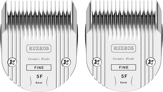 5F Pet Dog Standard Grooming Replacement Blade Compatible with Wahl 5 in 1 Arco,Bravura,Chromado,Creativa,Figura,Motion,Bellissima Clippers,1/8 inch (3mm) 2 Pack