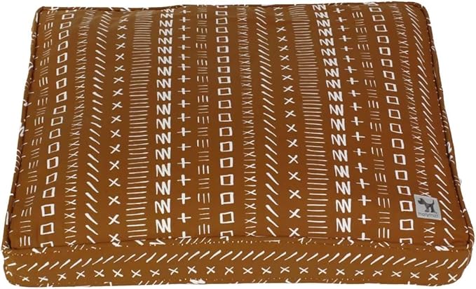 Molly Mutt Dog Crate Pad Cover, 100% Cotton Canvas Mat for Dog or Puppy Crate Bed, Durable, Washable, and Free of Harmful Chemicals, Pre-Shrunk, 36"x24"x2.5", Everywhere