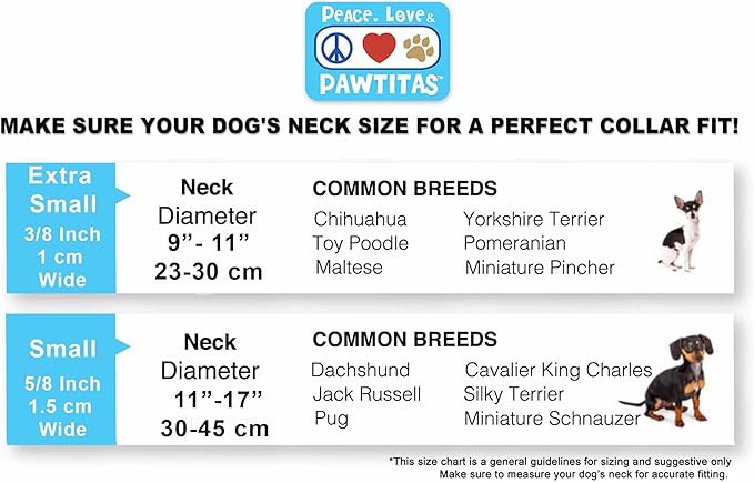 Pawtitas Reflective Dog Collar Reflective Thread Reflective Dog Collar Personalized Name Phone Number Adjustable Collar for Small Dogs Extra Small Puppy Blue Dog Collar Extra Small Breeds