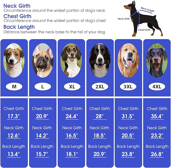 ASENKU XL Dog Sweater, Dogs Sweaters for Extra Large Dogs Girls Boys, Fall Winter Turtleneck Pullover Pet Christmas Sweatshirt, Blue XL