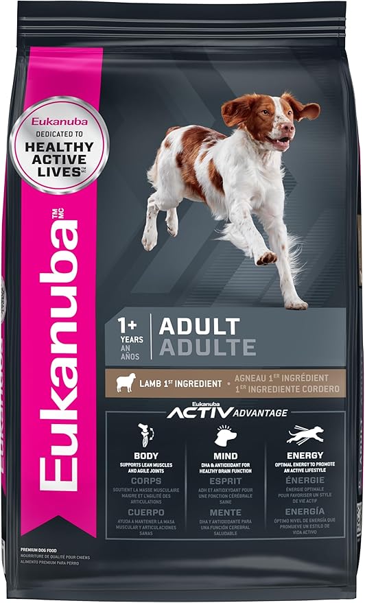 Eukanuba Adult - Lamb 1st Ingredient Dry Dog Food, 15 lb Bag