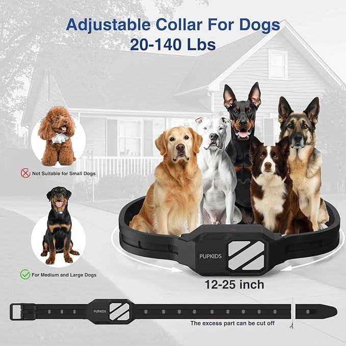Dog Training Collar with Remote, 4200FT Innovative E Collar for Dogs Training with 4 Powerful Modes, IPX7 Waterproof Rechargeable Electric Collar for 20-140 Lbs Dogs