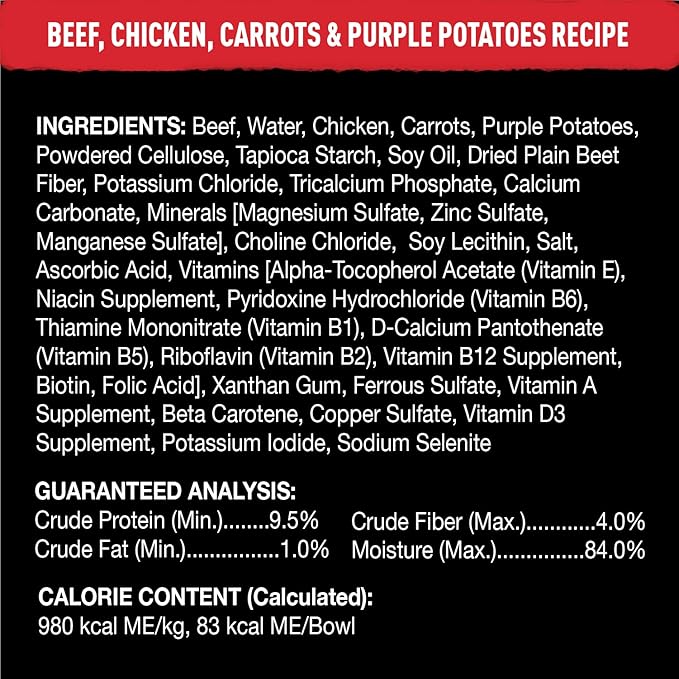 Cesar Wholesome Bowls Adult Wet Dog Food Variety Pack, 3 oz. Bowls, 22 Count (Pack of 1)