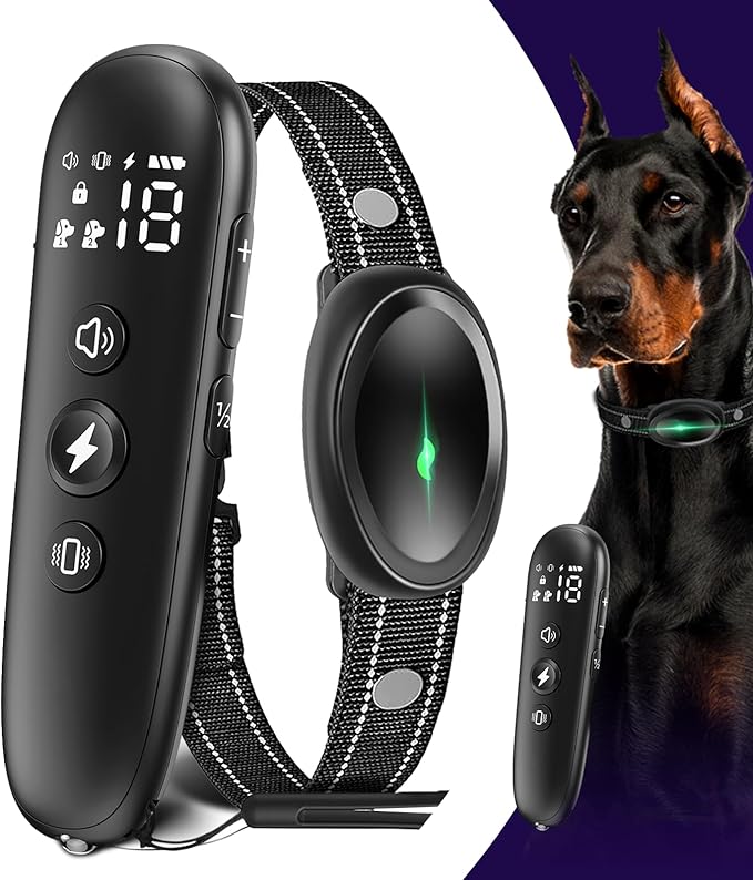 2025 Edition [Elite K9] Dog Training Collar with Remote - 3300ft Range Dog Shock Collar with 4 Training Modes, 42 Levels E Collar, IPX67 Waterproof, 180 Days Battery Life, Designed by Elite K9 Trainer