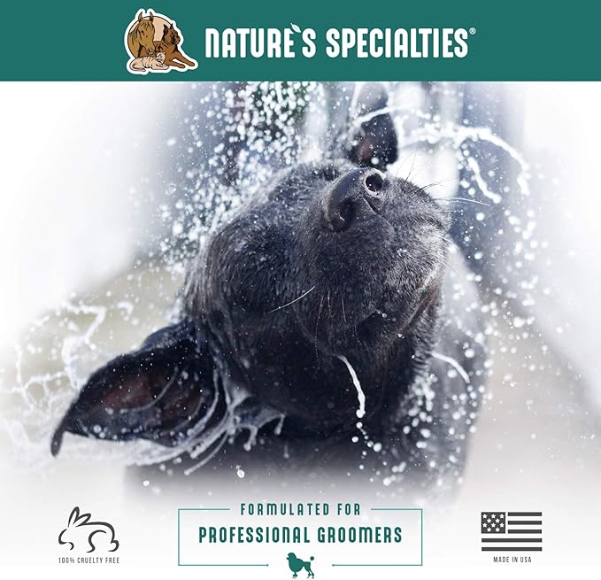 Nature's Specialties Plum Silky Dog Cologne for Pets, Natural Choice for Professional Groomers, Ready to Use Perfume, Finishing Spray, Made in USA, 32 oz