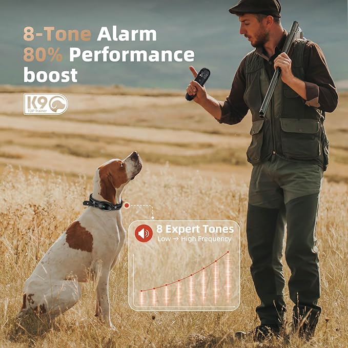 2025 Edition [Elite K9] Dog Training Collar with Remote - 3300ft Range Dog Shock Collar with 4 Training Modes, 42 Levels E Collar, IPX67 Waterproof, 180 Days Battery Life, Designed by Elite K9 Trainer