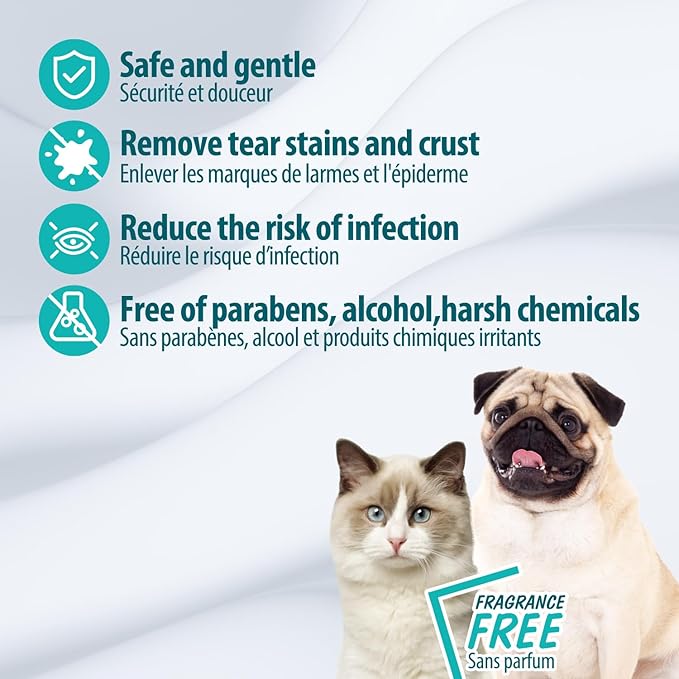 ALL FOR PAWS Pet Wipes for Dogs & Cats, 400 Count (4×100), Dogs Puppies & Cats Wipes, Dog Face & Paw Cleaning Wipes, Coconut Vanilla Scent, Gentle All-Over Clean with Natural Ingredients