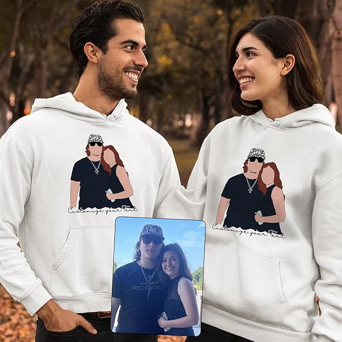 CHIARA CONTI11 Custom Hoodies Design Your Own, Portrait Custom Photo, Customized Gifts For Men, Mama Sweatshirts For Women