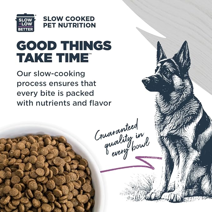 Blackwood Sensitive Skin & Stomach Dry Dog Food, Salmon Meal & Brown Rice with Ancient Grains, 24 Pound Bag with Prebiotics & Probiotics to Promote Gut Health