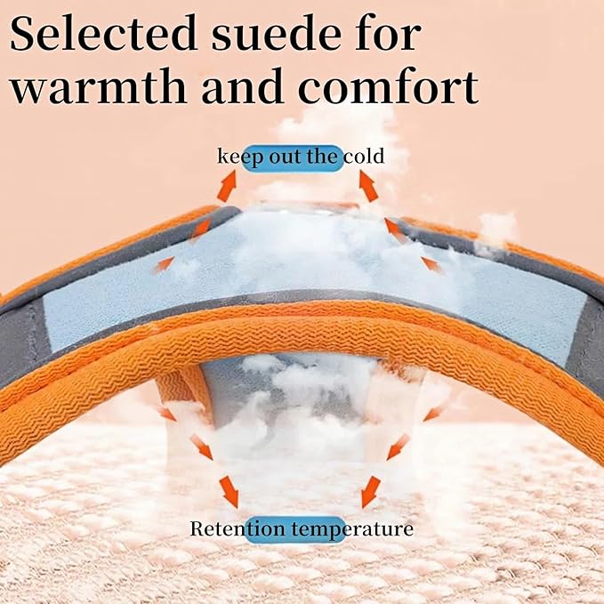 NOWFRESH Cats and Small Dogs Harness and Leash for Walking - Escape Proof Soft Adjustable Vest, Breathable with Reflective Strips for Easy Control（Blue and Orange）