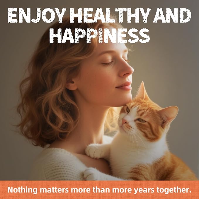 Just Try 16 OZ Daily Vitamins Cat Treats Multivitamin Boost Flavor Healthy Cat Snacks Training Biscuits Health & Energy for Cats