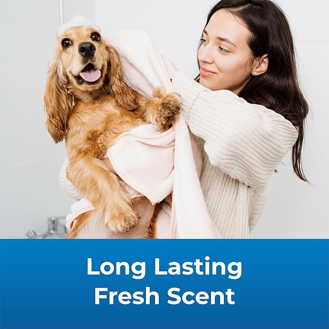 Pet-Ag Fresh ’n Clean Oatmeal ’n Baking Soda Shampoo, Tropical Breeze Scent (18 oz) + Oatmeal ’n Baking Soda Conditioner, Tropical Breeze Scent (18 oz)